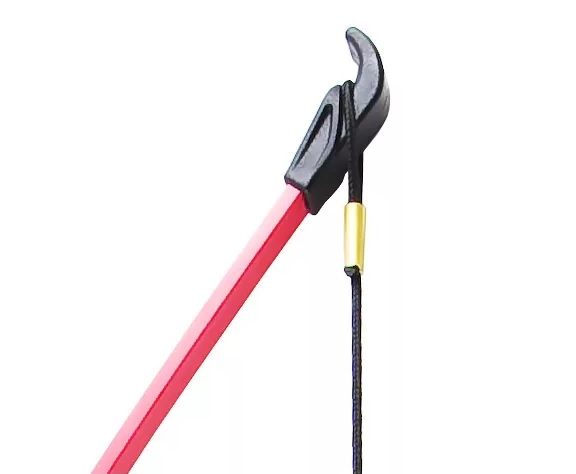 Лук классический дет. красный 7кг, 112см (колчан, 2 стрелы, крага, мишень)