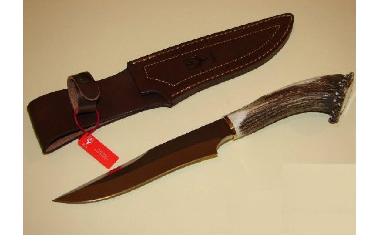 Нож "Magnum" (рук.рог.оленя., кож.ножны)