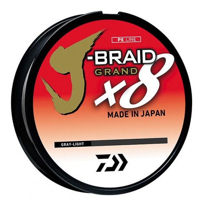 Леска плетеная "J-Braid Grand X8", 0.24мм, 135м