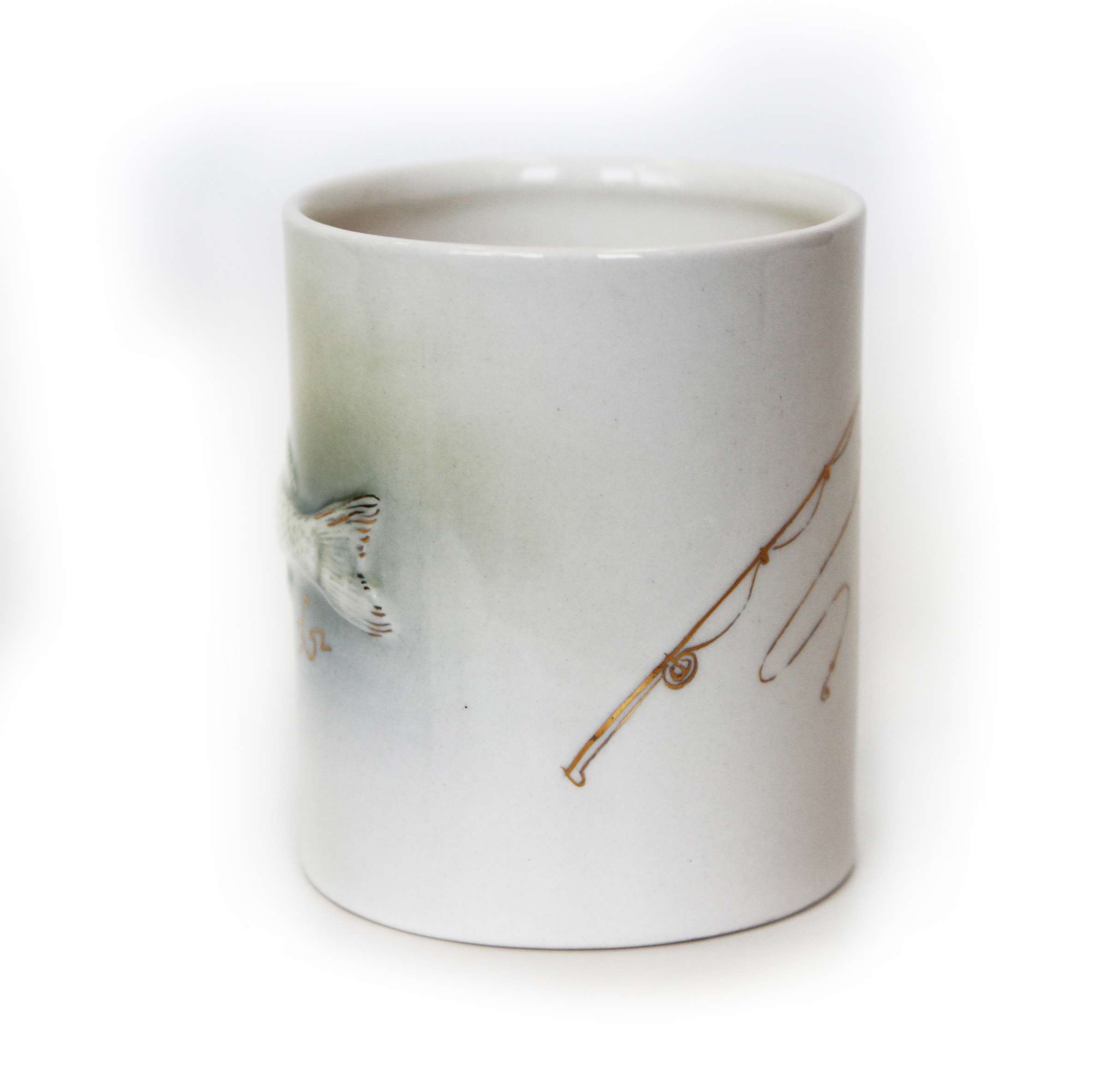 Кружка Рыбака. Судак (фарфор)