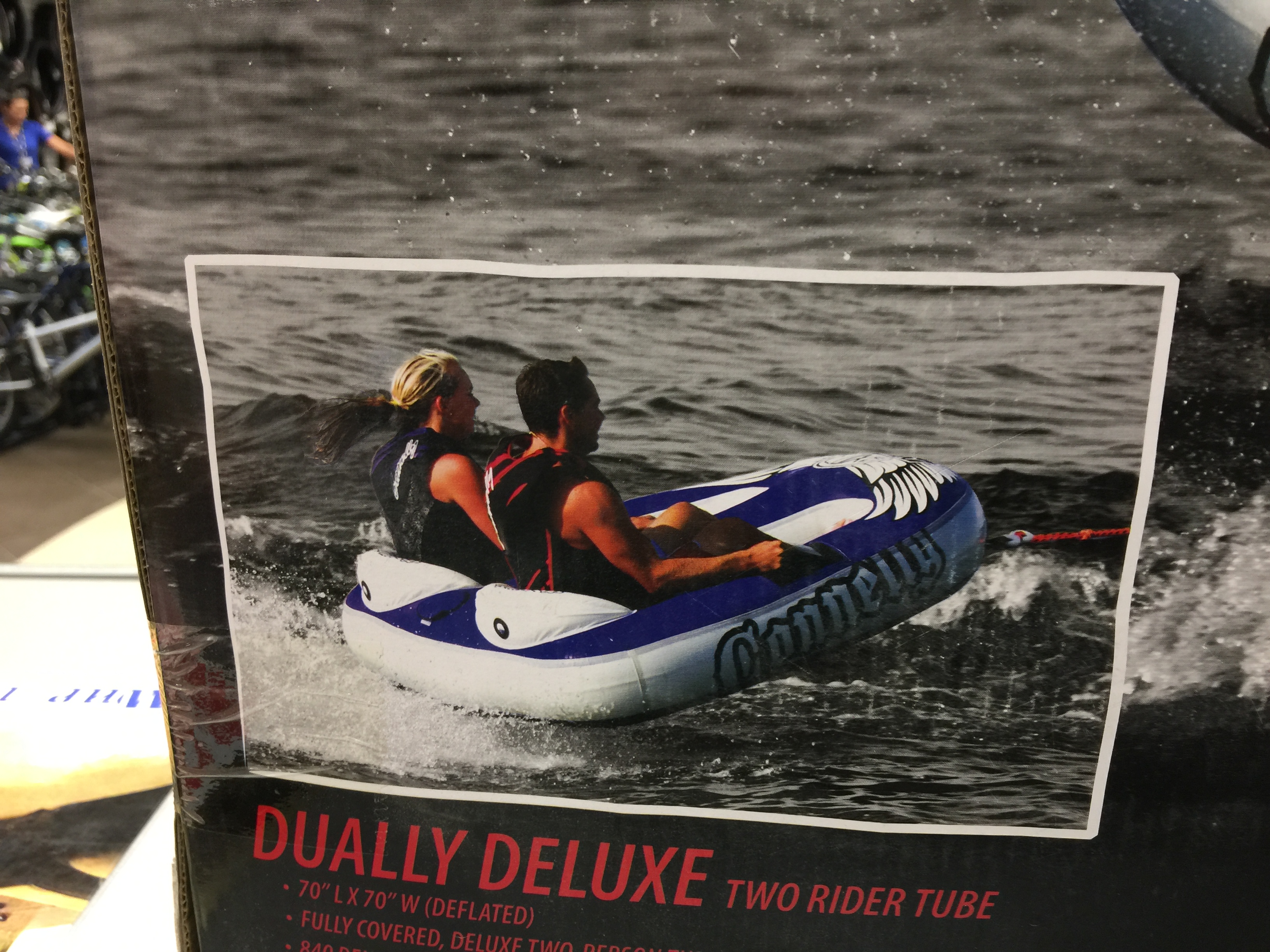 Баллон 2-х мест буксир-ый Dually deluxe