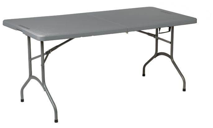 Стол 150*74 пластик скл. ножки