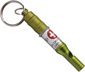 Брелок Свисток для экстренных случаев