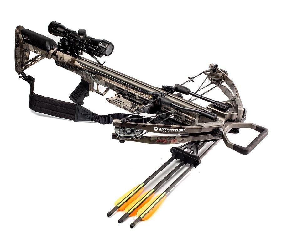 Арбалет блочный "Жнец 390" кам. (с комплектацией)+Нож Kraken