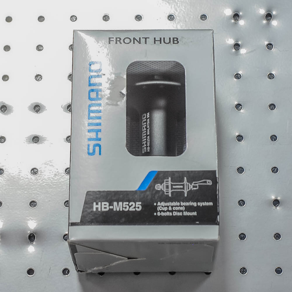 Втулка передняя Deore M525A 32 отв QR 6-болт черн