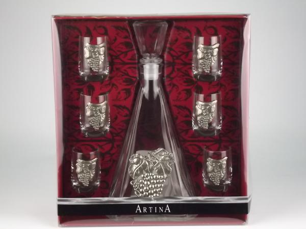 Набор д/водки 7 предметов "Grappa"