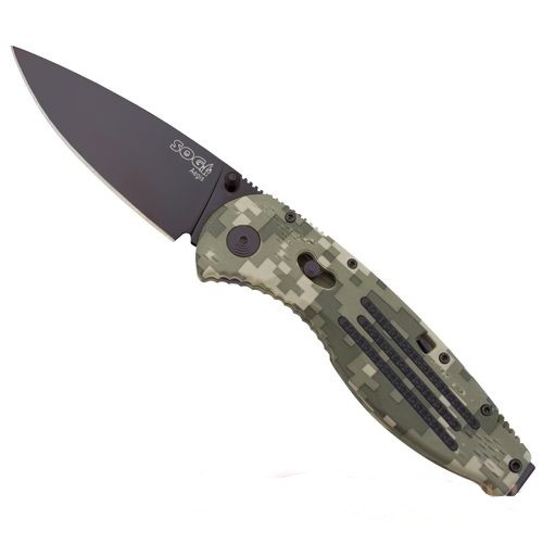Нож складной Aegis Digi Camo (с фикс., сталь - AUS8)